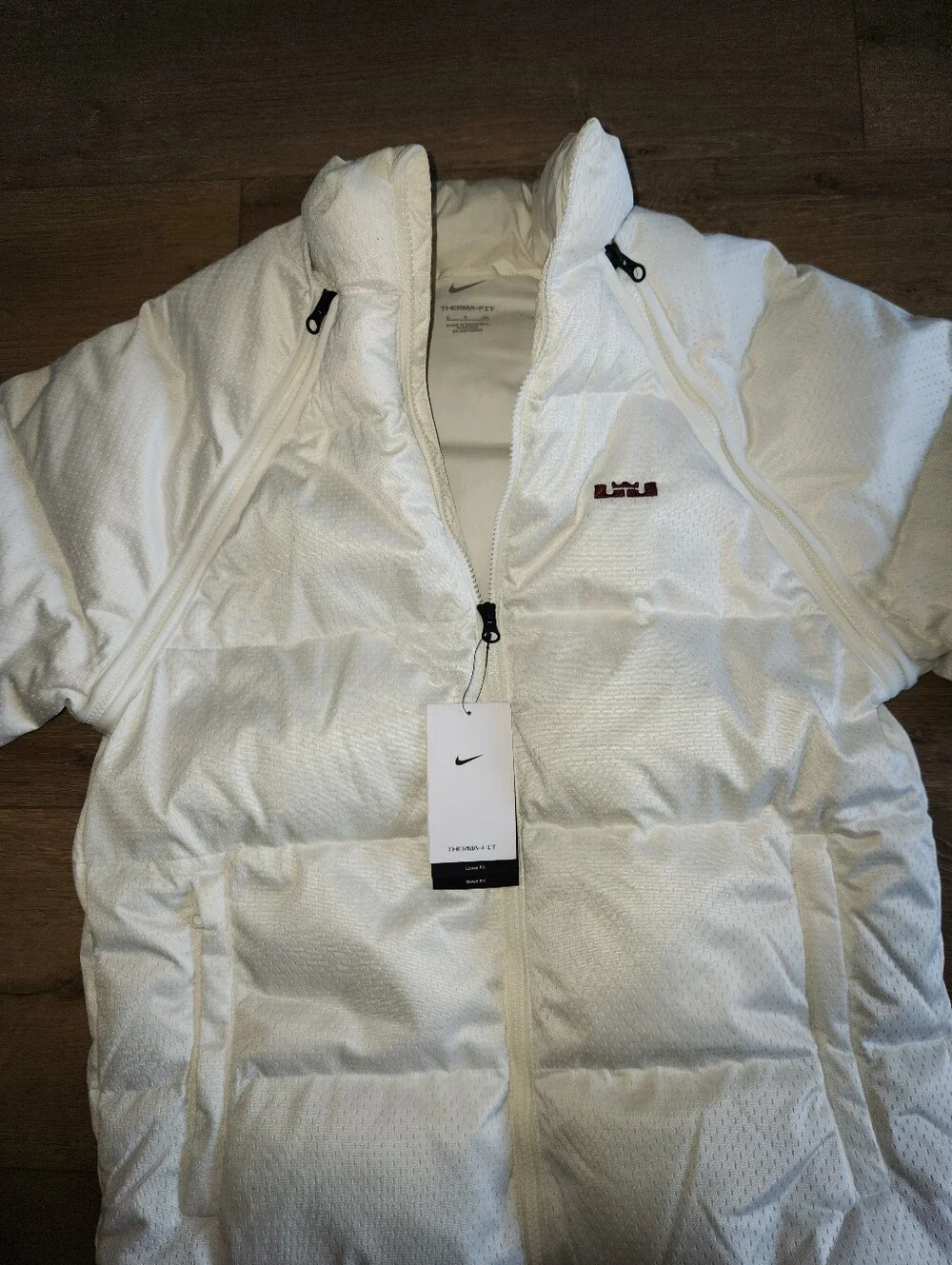 Nike  LeBron James Therma-Fit Mens 2 in 1 Jacket HV3501-133 Sz S NWT